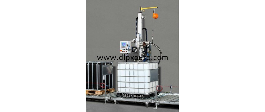 1000L-IBC噸桶不飽和樹(shù)脂氣動(dòng)式灌裝機(jī)